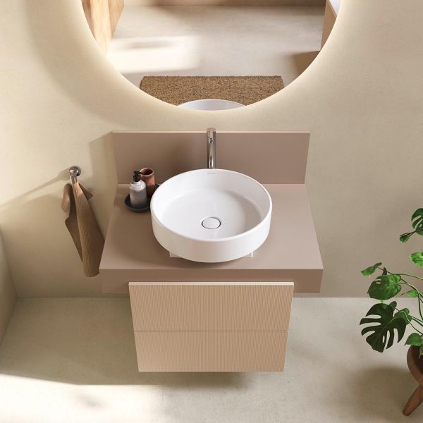 Duravit Balcoon Waschtischunterschrank 60x53x57cm für Aufsatzbecken, 2 Schubladen