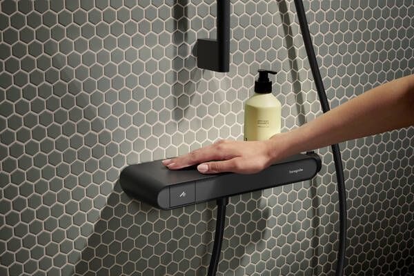 hansgrohe Activera Select S Brausesystem mit ShowerTablet Select, EcoSmart, schwarz matt