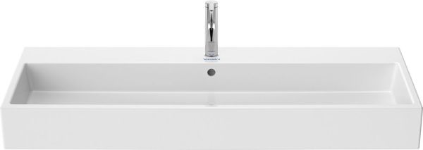 Duravit Vero Air Waschtisch rechteckig 120x47cm mit 1 Hahnloch und Überlauf, WonderGliss, weiß 23501200001