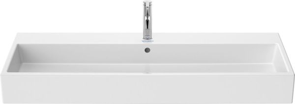 Duravit Vero Air Waschtisch rechteckig 120x47cm, 1 Hahnloch, mit Überlauf, weiß 2350120000