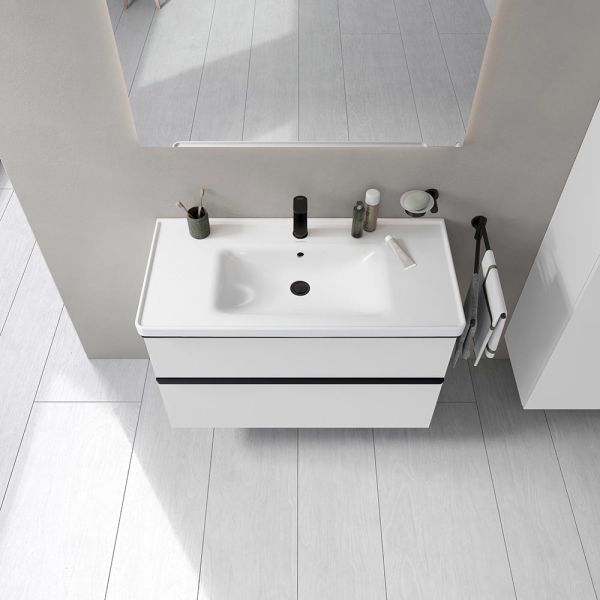 Duravit D-Neo Möbelset 100cm Waschtisch mit Unterschrank
