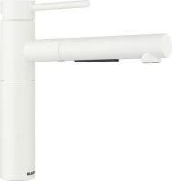 Vorschau: Blanco Alta-S II Küchenarmatur mit umstellbarer Schlauchbrause, softweiß 527551