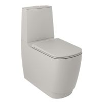 Kludi RESA S Spiralflush-Stand-WC 62cm für Spülkasten, Abgang variabel, light dove matt 27WCB01O2