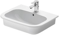 Vorschau: Duravit D-Code Einbauwaschtisch rechteckig 54,5x43,5cm, mit Hahnloch und Überlauf, weiß 0337540000