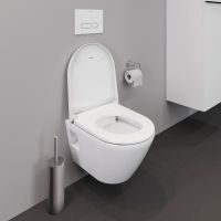 Vorschau: Duravit D-Neo WC-Sitz ohne Absenkautomatik, weiß