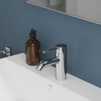 Kludi Bozz Waschtischarmatur 75 EcoPlus Mittelstellung Kaltwasser chrom 382720576 Kludi Bozz Waschtischarmatur 75 EcoPlus Mittelstellung Kaltwasser chrom 382720576