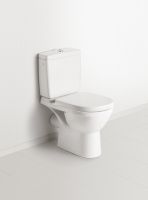 Vorschau: Villeroy&Boch O.Novo Stand-Tiefpül-WC Compact, spülrandlos für Kombination, 36x60,5cm 5689R001