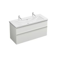 Vorschau: Burgbad Eqio Keramik-Waschtisch 123cm mit Waschtischunterschrank