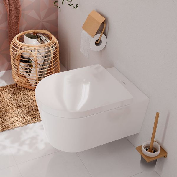 Hansgrohe EluPura S Wand-WC spülrandlos AquaHelix Flush, SmartClean , weiß