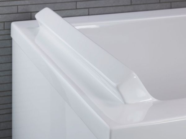 Duravit Starck Einbau-Badewanne rechteckig 180x80cm, weiß