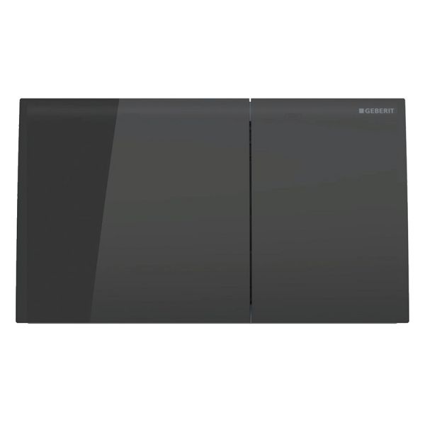 Geberit Sigma70 Betätigungsplatte, Glas schwarz