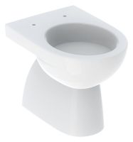 Geberit Renova Stand-WC Tiefspüler, Abgang vertikal, teilgeschlossene Form, weiß