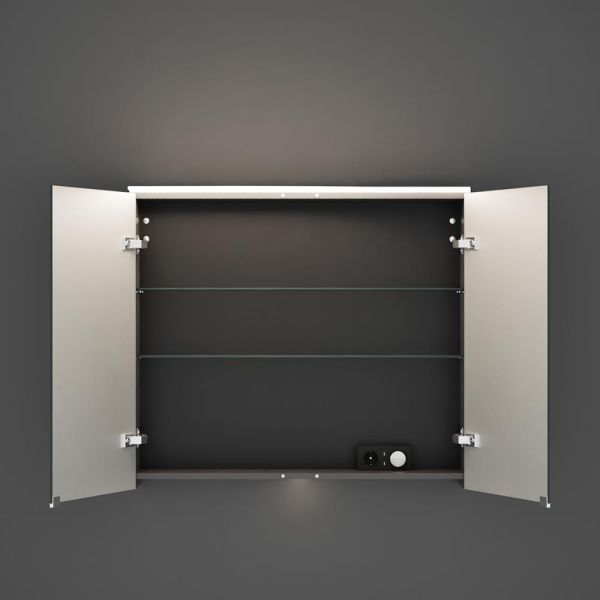 Burgbad Sinea 3.0 LED-Spiegelschrank 90x80cm