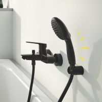 Vorschau: Grohe Vitalio Universal Wandbrausehalter, schwarz matt