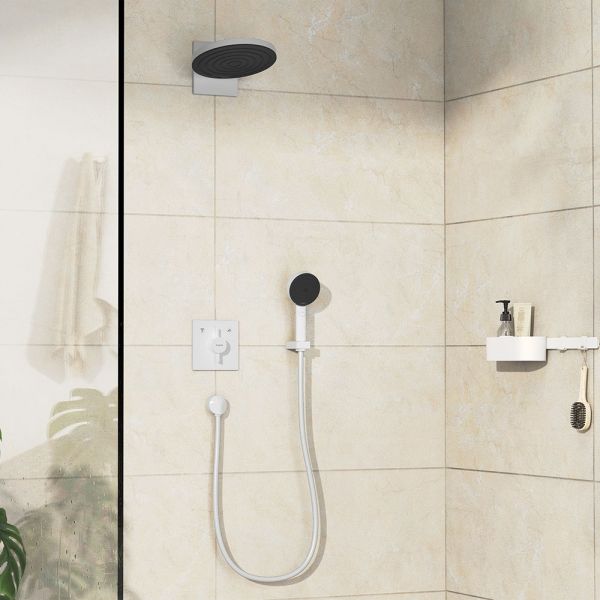 Hansgrohe DuoTurn E Mischer Unterputz, 2 Verbraucher, weiß matt - Ausstellungsstück