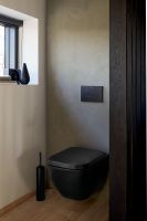 Vorschau: Duravit Starck T Toilettenbürstengarnitur, bodenstehend, schwarz matt 0099454600