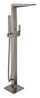 Vorschau: Grohe Allure Brilliant Einhand-Wannenarmatur freistehend mit Rändelstrukturhebel, hard graphite gebürstet 24422AL0