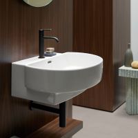 Duravit Balcoon Waschtisch 50x48 D-Form, weiß