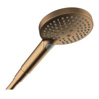 hansgrohe Raindance Select S PowderRain Handbrause 120 3jet, brushed bronze 26516140
