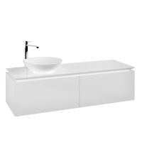 Vorschau: Villeroy&Boch Legato Waschtischunterschrank 140x50cm für Aufsatzwaschtisch, 1 Auszug B58700DH1