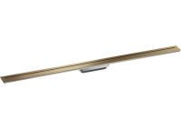 Vorschau: AXOR Drain Fertigset Duschrinne 1200 brushed bronze 42524140