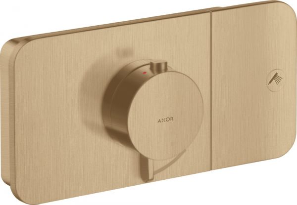 vAxor One Thermostatmodul Unterputz, für 1 Verbraucher brushed bronze 45711140