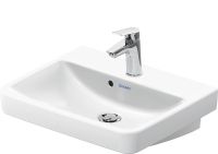 Vorschau: Duravit No.1 Handwaschbecken rechteckig 50x40cm, mit Hahnloch, mit Überlauf, weiß 0743500000