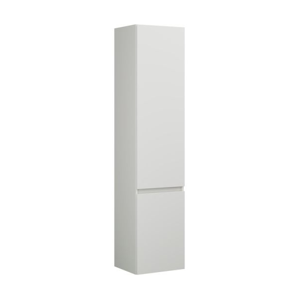 Burgbad Lin20 Hochschrank mit 2 Türen, wandhängend, Tiefe 34,3cm