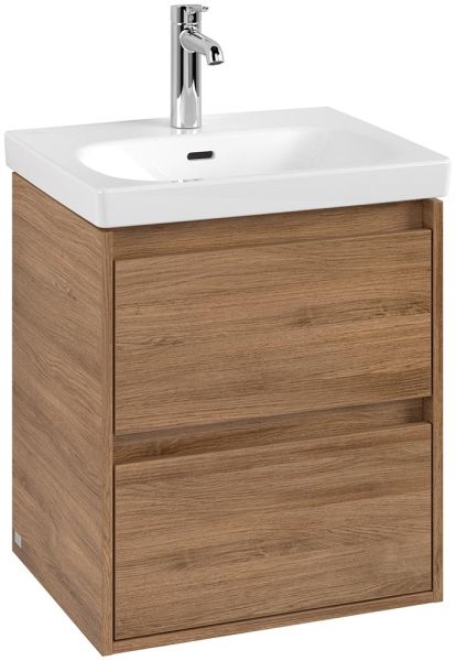 Villeroy&Boch Skyla Waschtischunterschrank C79300 52cm, 2 Auszüge