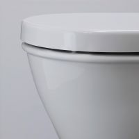 Vorschau: Duravit Darling New Stand-WC für Kombination, Tiefspüler, WonderGliss, weiß