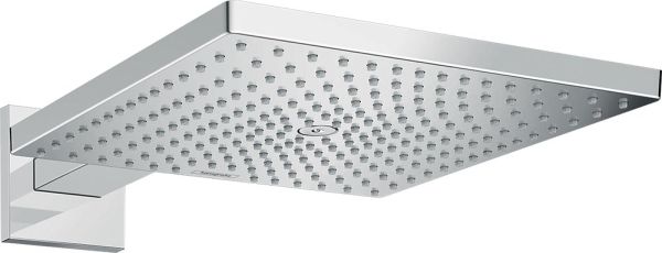 hansgrohe Raindance E 300 Air 1jet Kopfbrause mit Brausearm 390mm EcoSmart, chrom 26239000