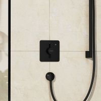 Vorschau: Hansgrohe DuoTurn Q Mischer Unterputz für 1 Verbraucher, schwarz matt
