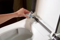 Vorschau: hansgrohe LavaPura Element S Dusch-WC Komplett, weiß