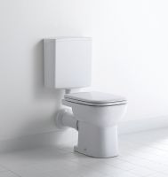 Vorschau: Duravit D-Code Stand-WC Tiefspüler Spülrand halb offen, weiß