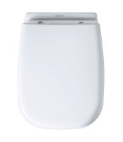 Vorschau: Duravit D-Code WC-Sitz mit Absenkautomatik, weiß 0067390000 5