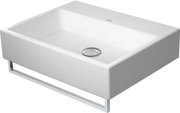 Duravit Vero Air Waschtisch rechteckig 60x47cm, ohne Überlauf, mit Wondergliss, weiß 23506000701