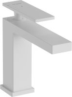 Hansgrohe Tecturis E Waschtischarmatur 110 wassersparend+, ohne Ablauf, weiß matt