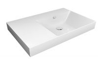 Vorschau: Catalano Zero UP 75 Waschtisch Becken rechts, Ablage links, 75x50cm, weiß CATAglaze+