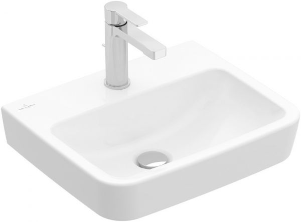 Villeroy&Boch O.Novo Handwaschbecken 45x37cm 1 Hahnloch ohne Überlauf
