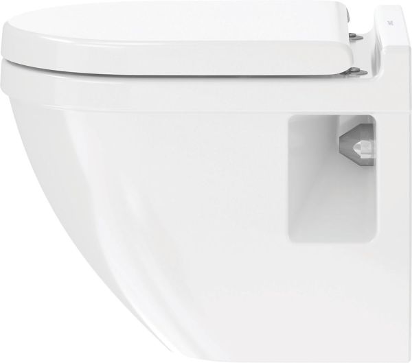 Duravit Starck 3 Wand-WC 48x36,5cm, oval, HygieneGlaze, weiß 2202092000 1