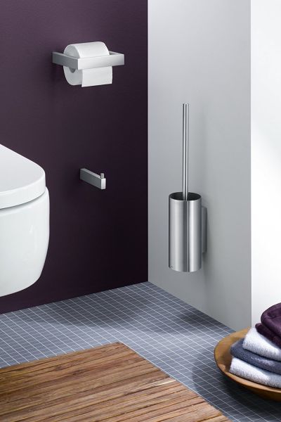 ZACK LINEA Toilettenbürste für Wandmontage, edelstahl gebürstet