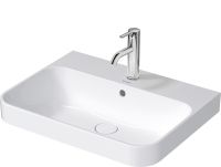 Vorschau: Duravit Happy D.2 Plus Aufsatzbecken 60x46 WonderGliss weiss 23606000001