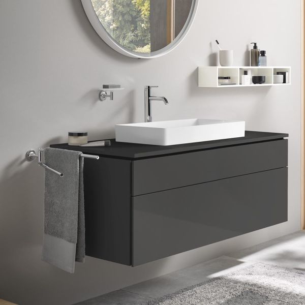Duravit L-Cube Waschtischunterschrank 122x55cm mit 2 Schubladen für Aufsatzbecken