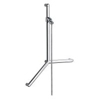 Kludi Sirena Care barrierefreie Brausestange 90cm mit 2 Haltegriffen, chrom 6150205-00