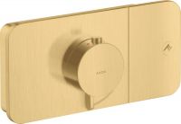 Vorschau: vAxor One Thermostatmodul Unterputz, für 1 Verbraucher brushed gold optic 45711250