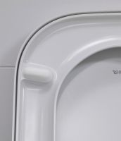 Vorschau: Duravit Happy D.2 WC-Sitz mit Absenkautomatik, abnehmbar, weiß