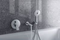 Vorschau: Duravit Tulum Einhebel-Wannenmischer Unterputz, chorm, TU5210012010