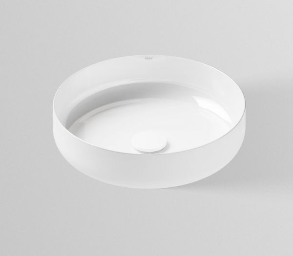 Alape SO-Serie Sondo 400 Aufsatzbecken, rund, Ø40cm weiß ProShield AB.SO400.1