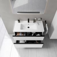 Vorschau: Duravit D-Neo Möbelset 100cm Waschtisch mit Unterschrank