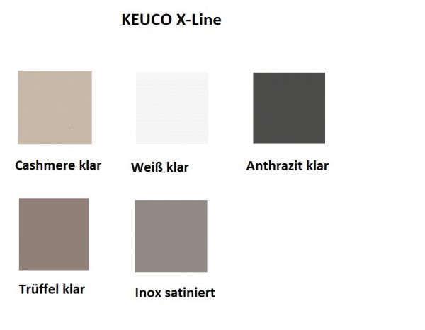 Keuco X-Line Hochschrank, Türanschlag rechts, 48x175x30cm